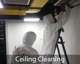 Ceiling Plenum Cleaning
